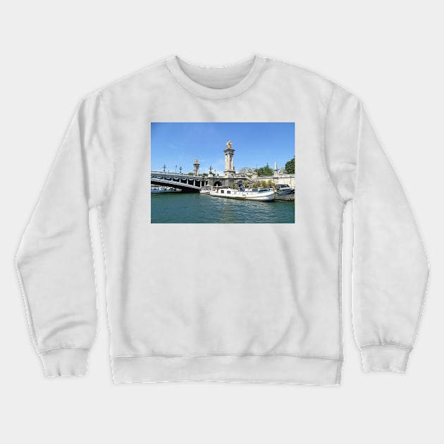 Paris Crewneck Sweatshirt by OLHADARCHUKART